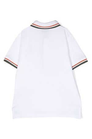 White cotton polo shirt FAY KIDS | FS8P01Z0022100MC